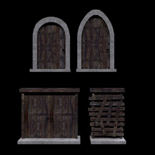 Medieval Modular Design: Doors preview image